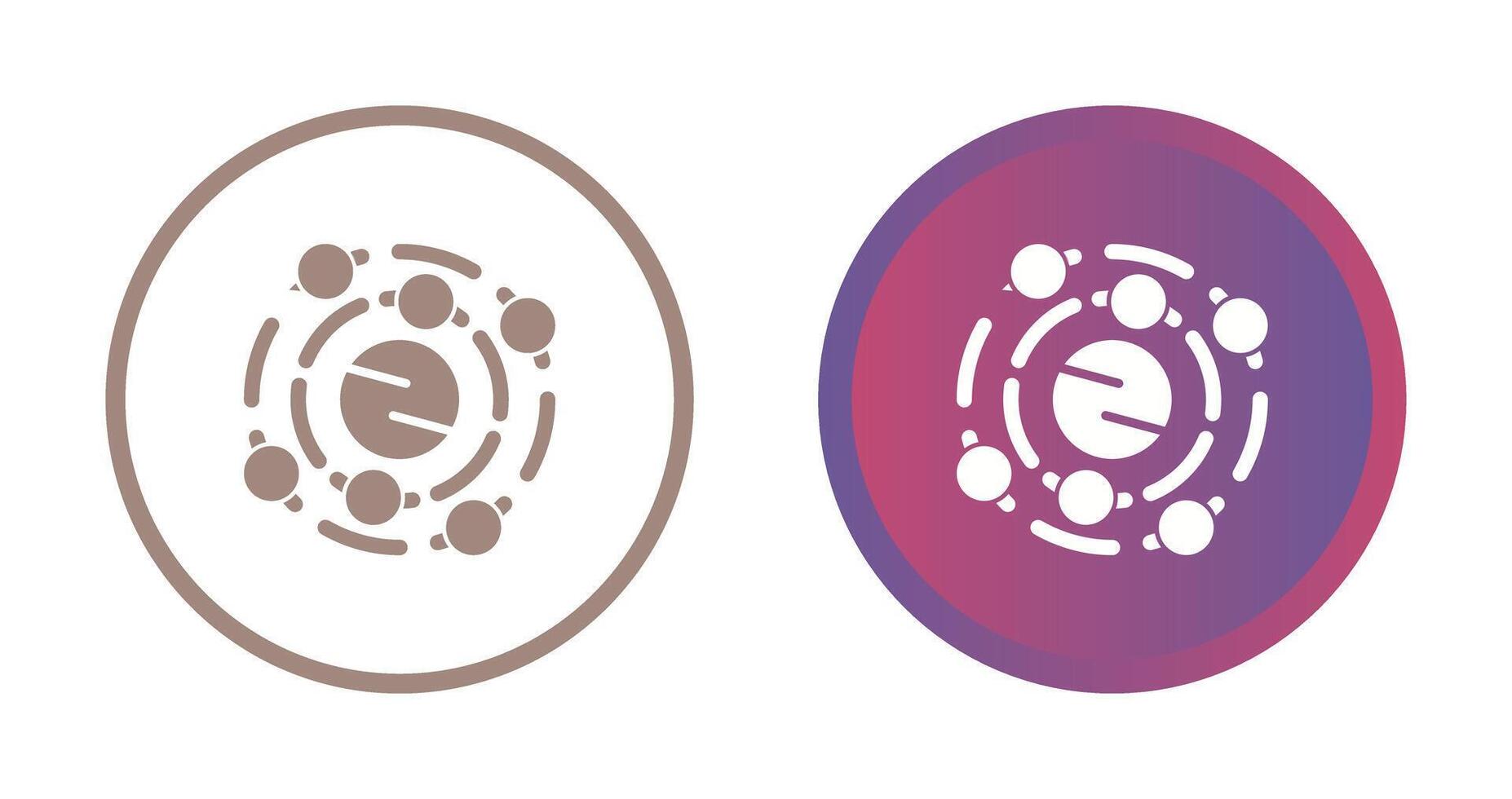 Solar System Vector Icon