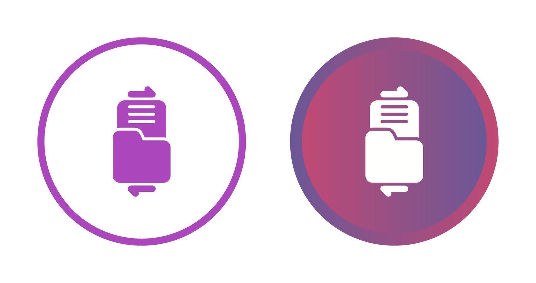 File Sharing Vector Icon
