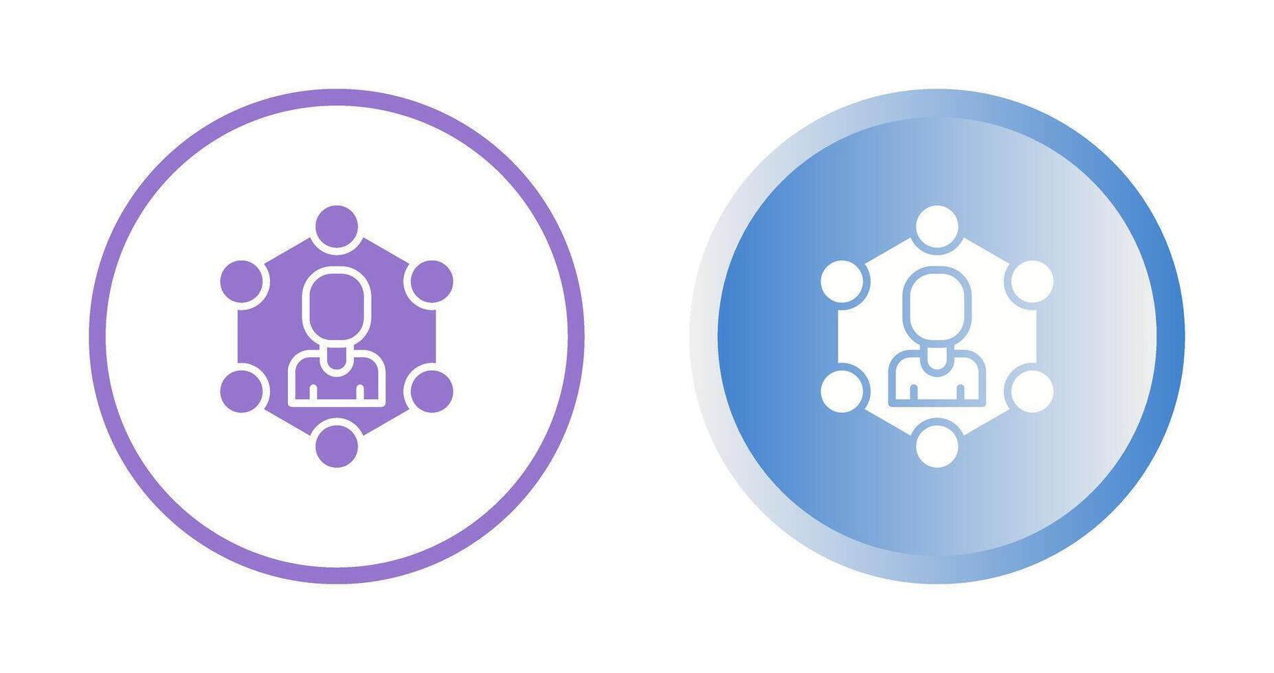 Network Segmentation Vector Icon