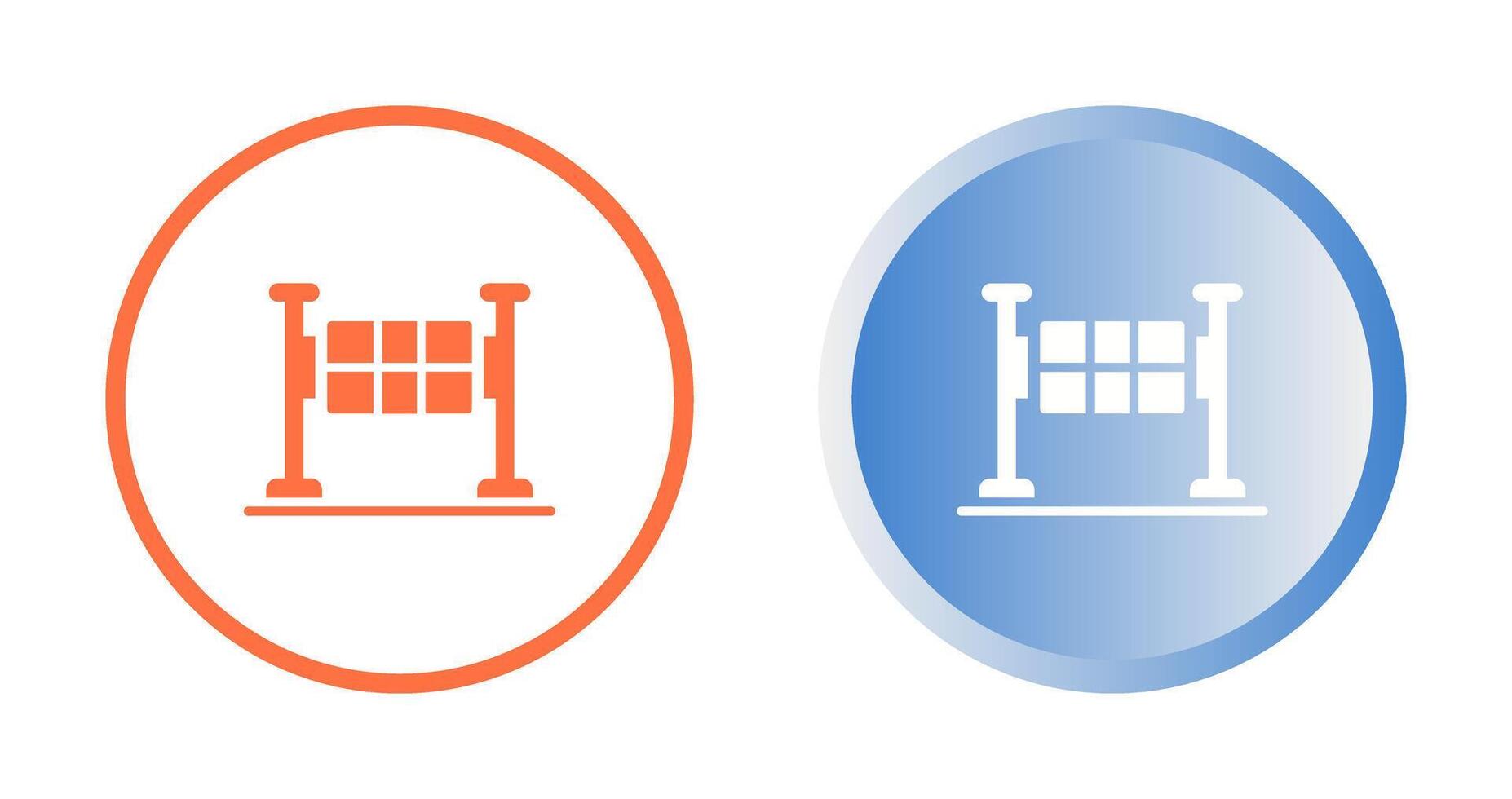 Finish Line Vector Icon