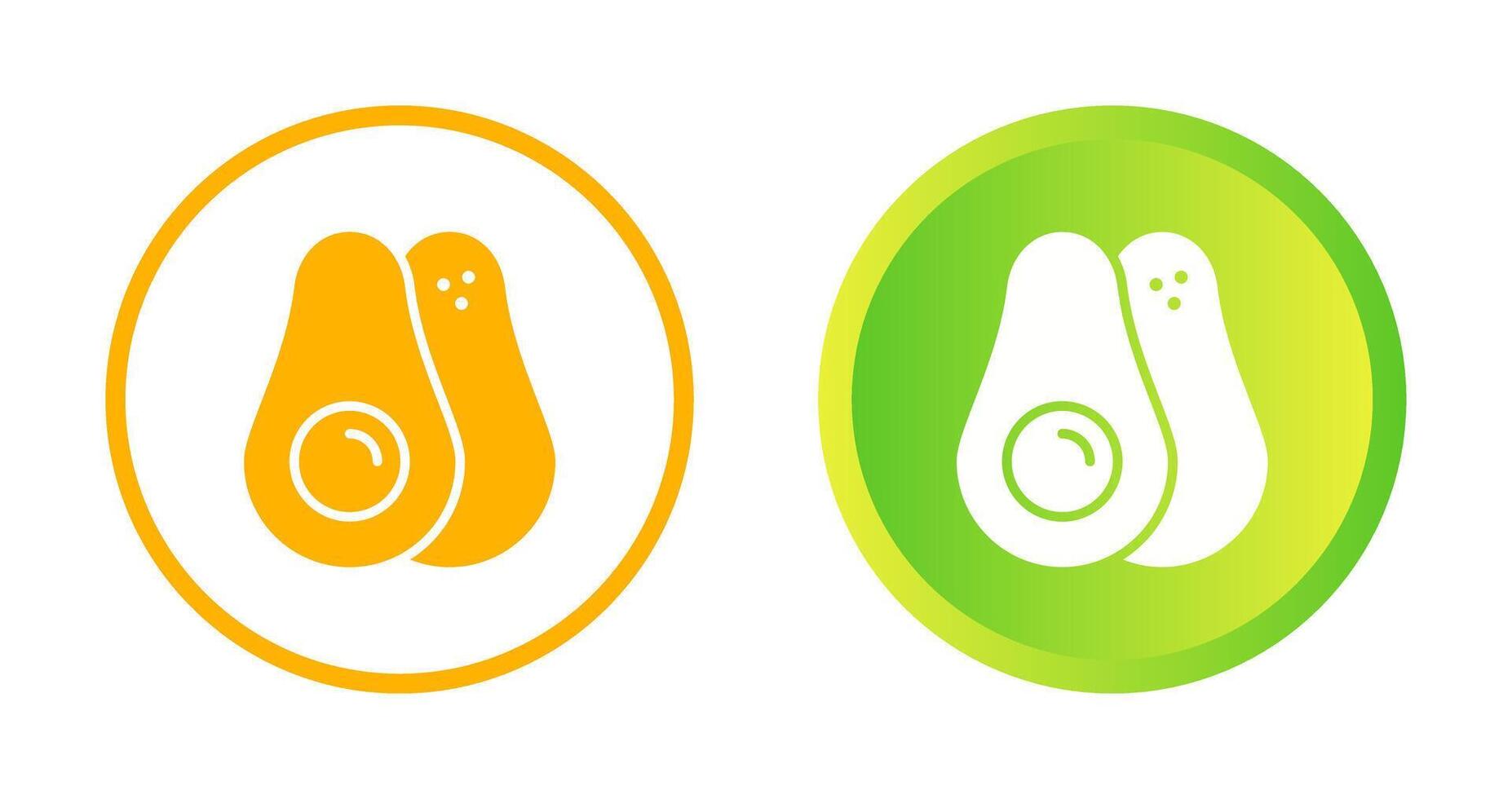 Avocado Vector Icon