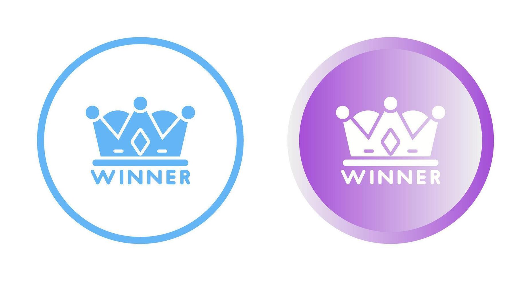 Winner Vector Icon