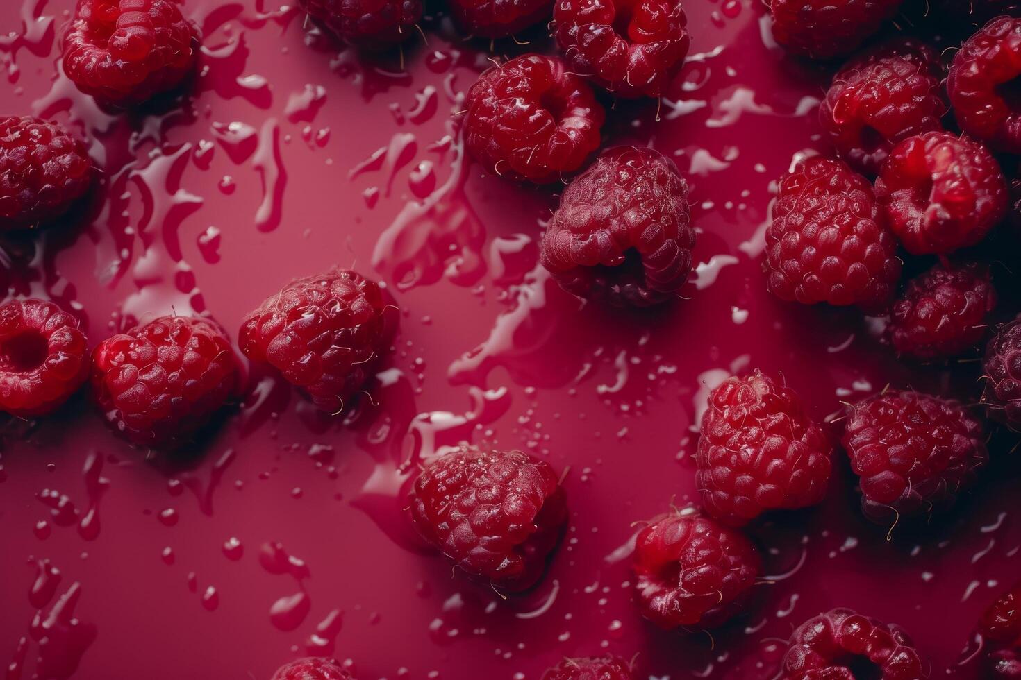 AI generated ipe vivid raspberry background photo