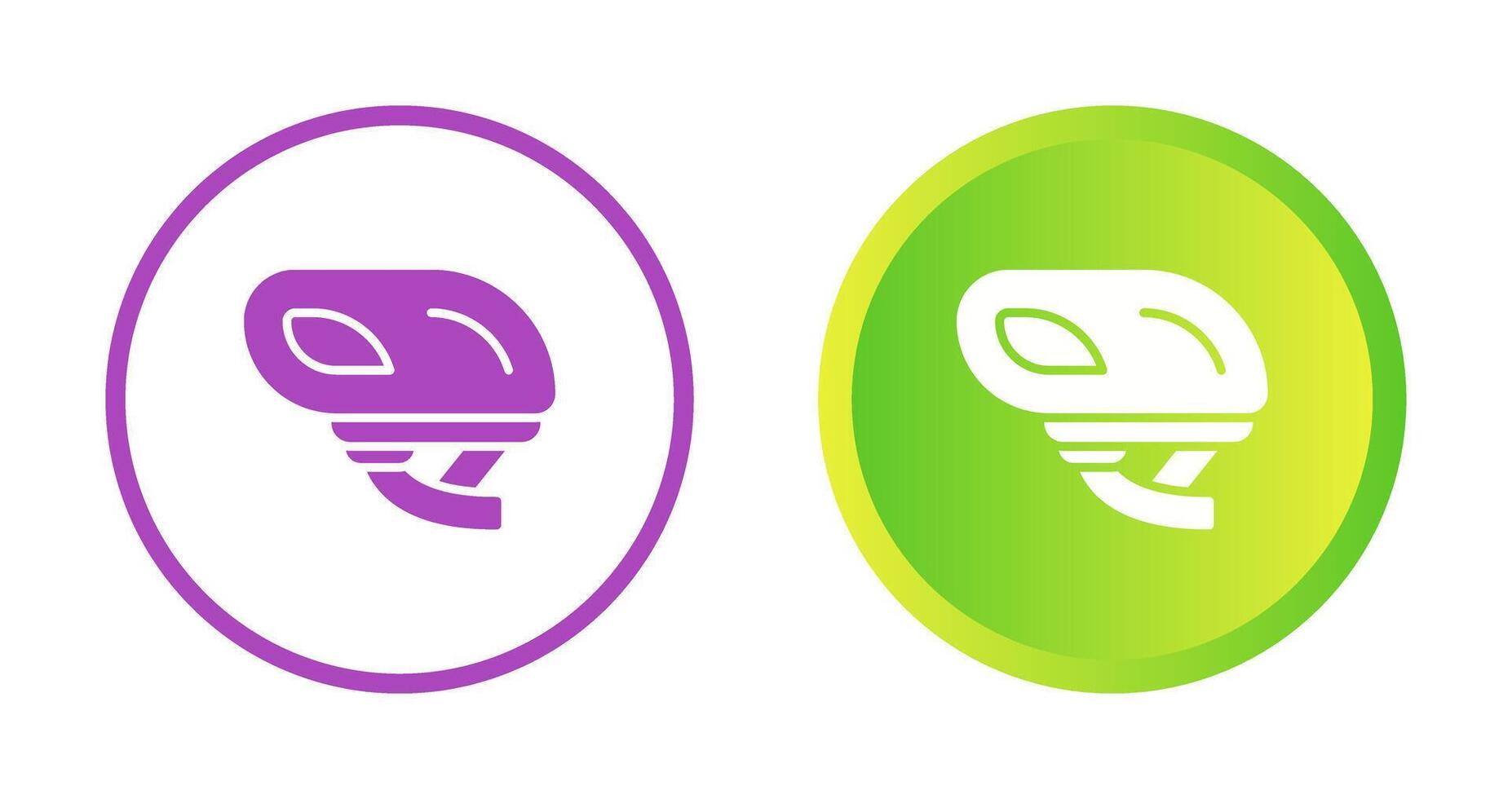 Smart Bike Helmet Vector Icon