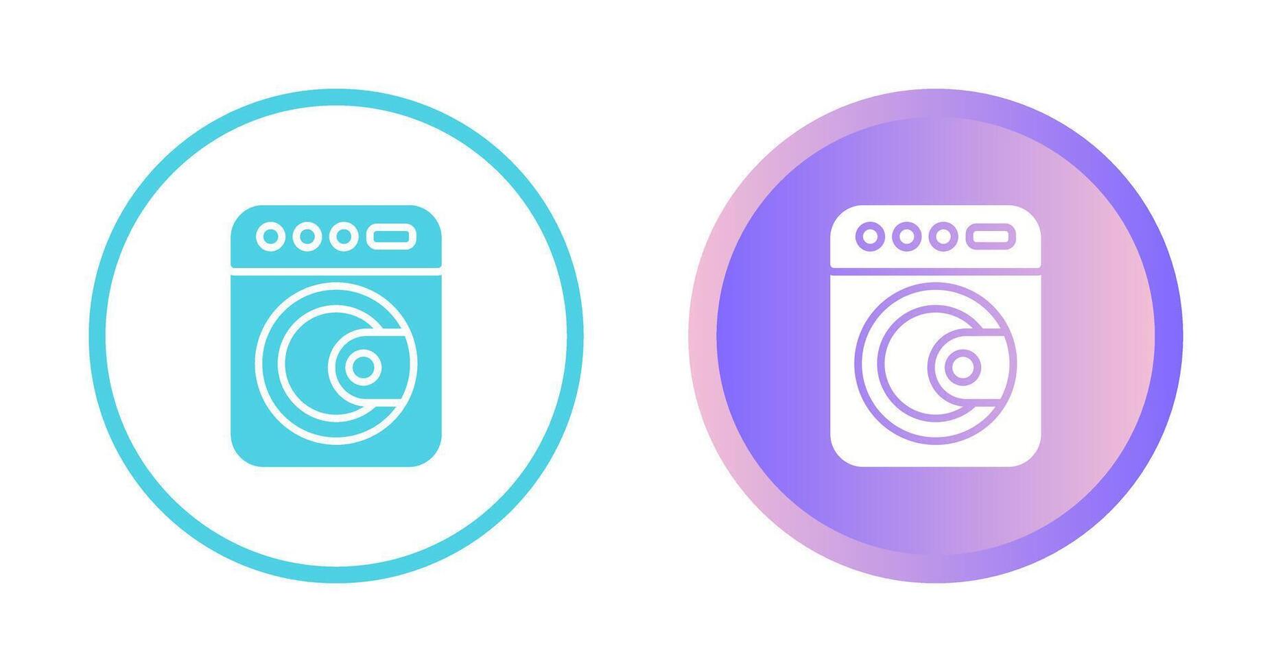 Washing Machine Vector Icon