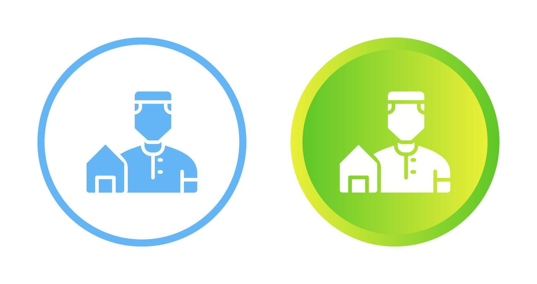 House Owner Vector Icon