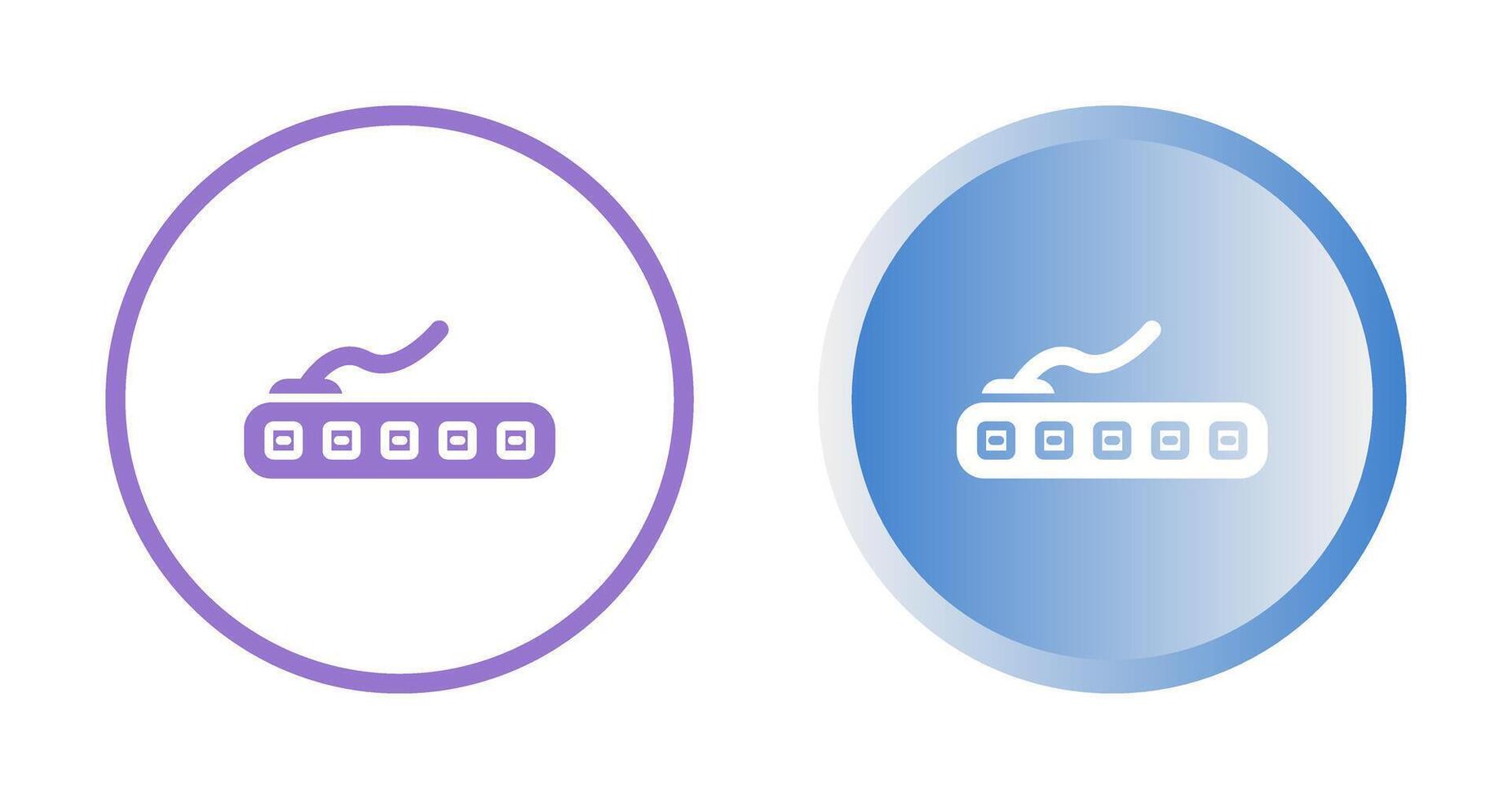 Wi-Fi Enabled LED Strip Vector Icon