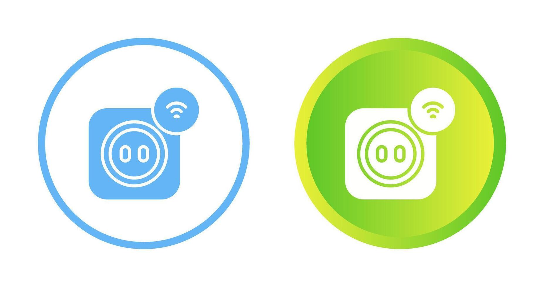 Smart Plug Vector Icon