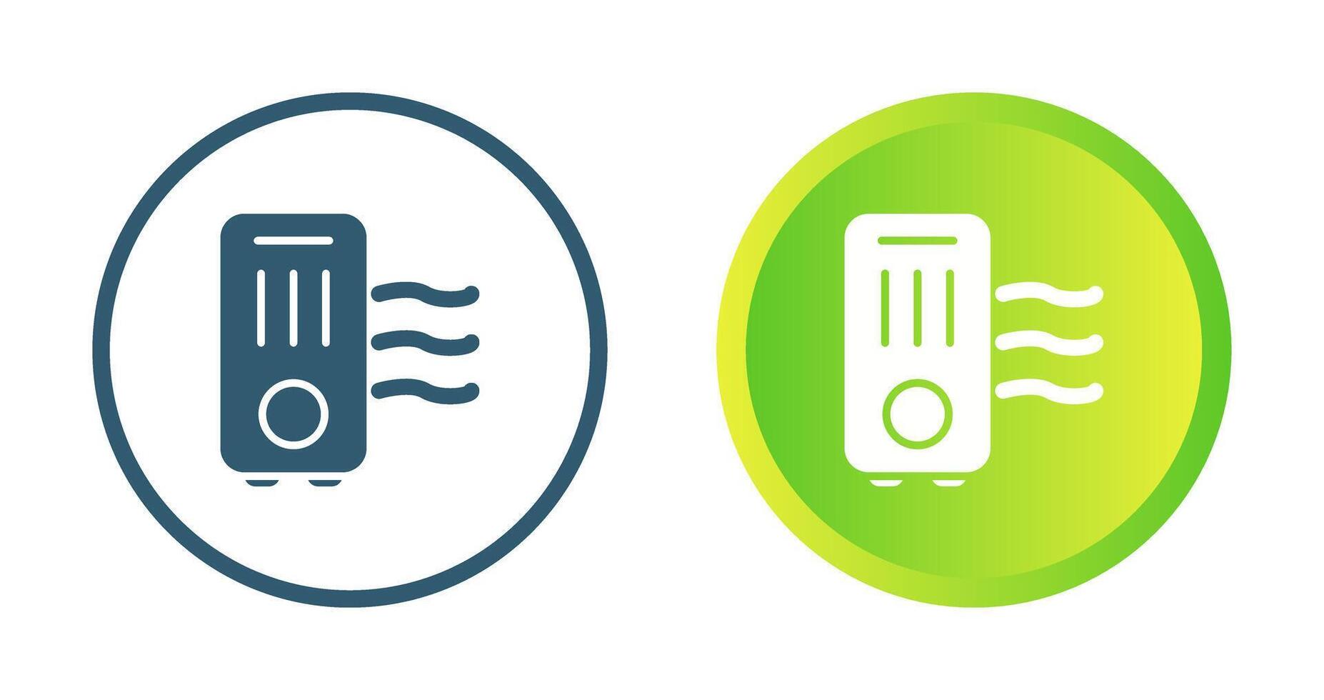 Portable Air Purifier Vector Icon