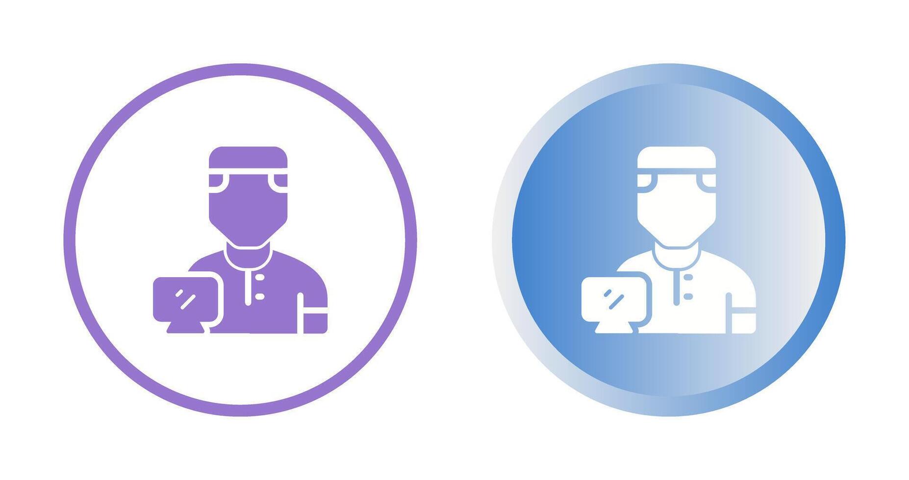 Working Man Vector Icon