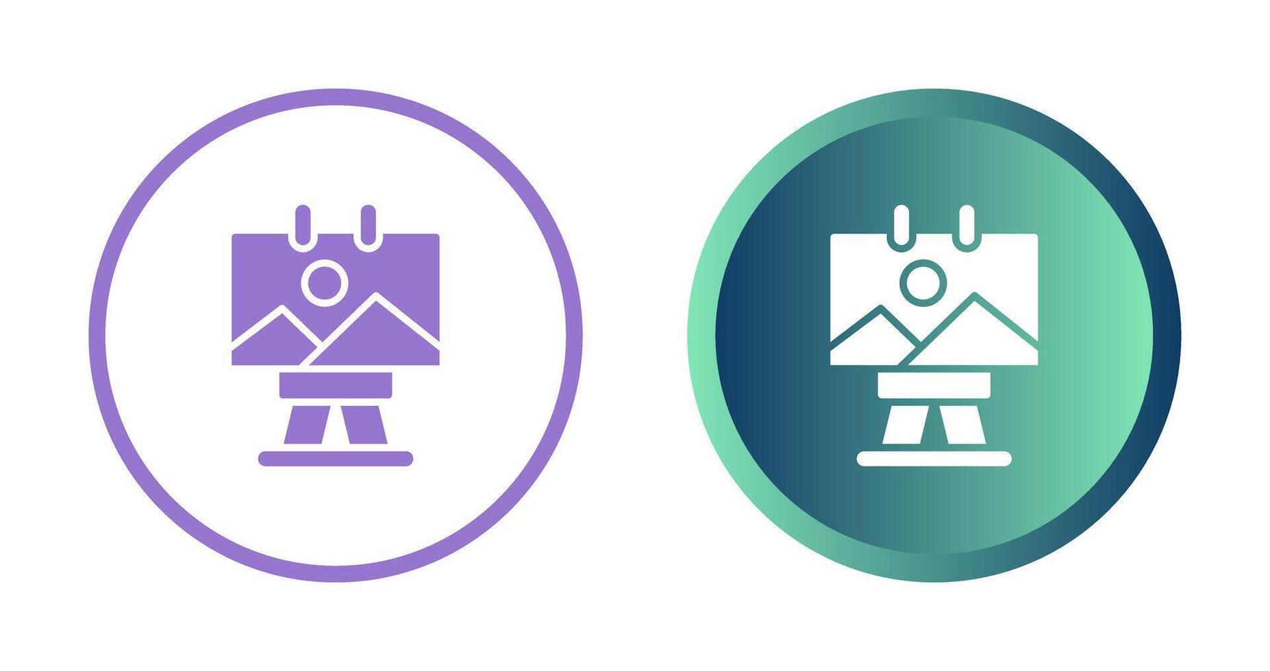 Canvas Vector Icon
