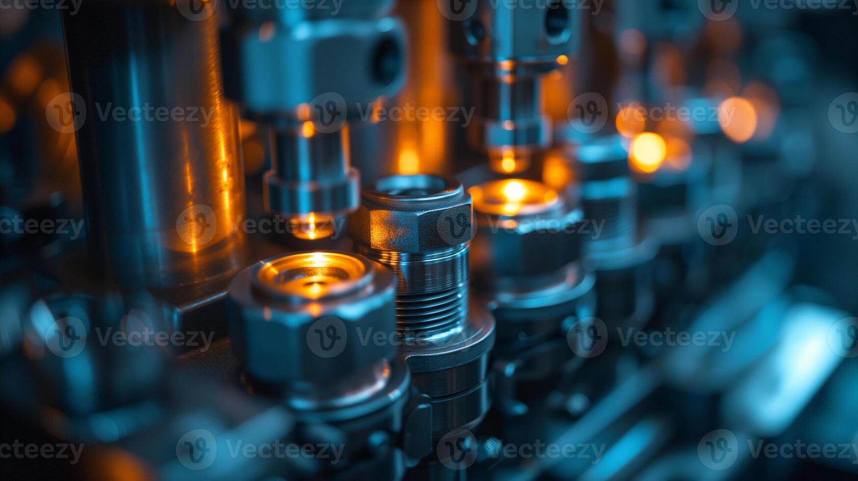 AI generated The Heart of Modern Machinery photo