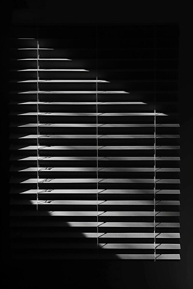 AI generated A minimalist composition of intersecting, evenly spaced horizontal and vertical lines photo