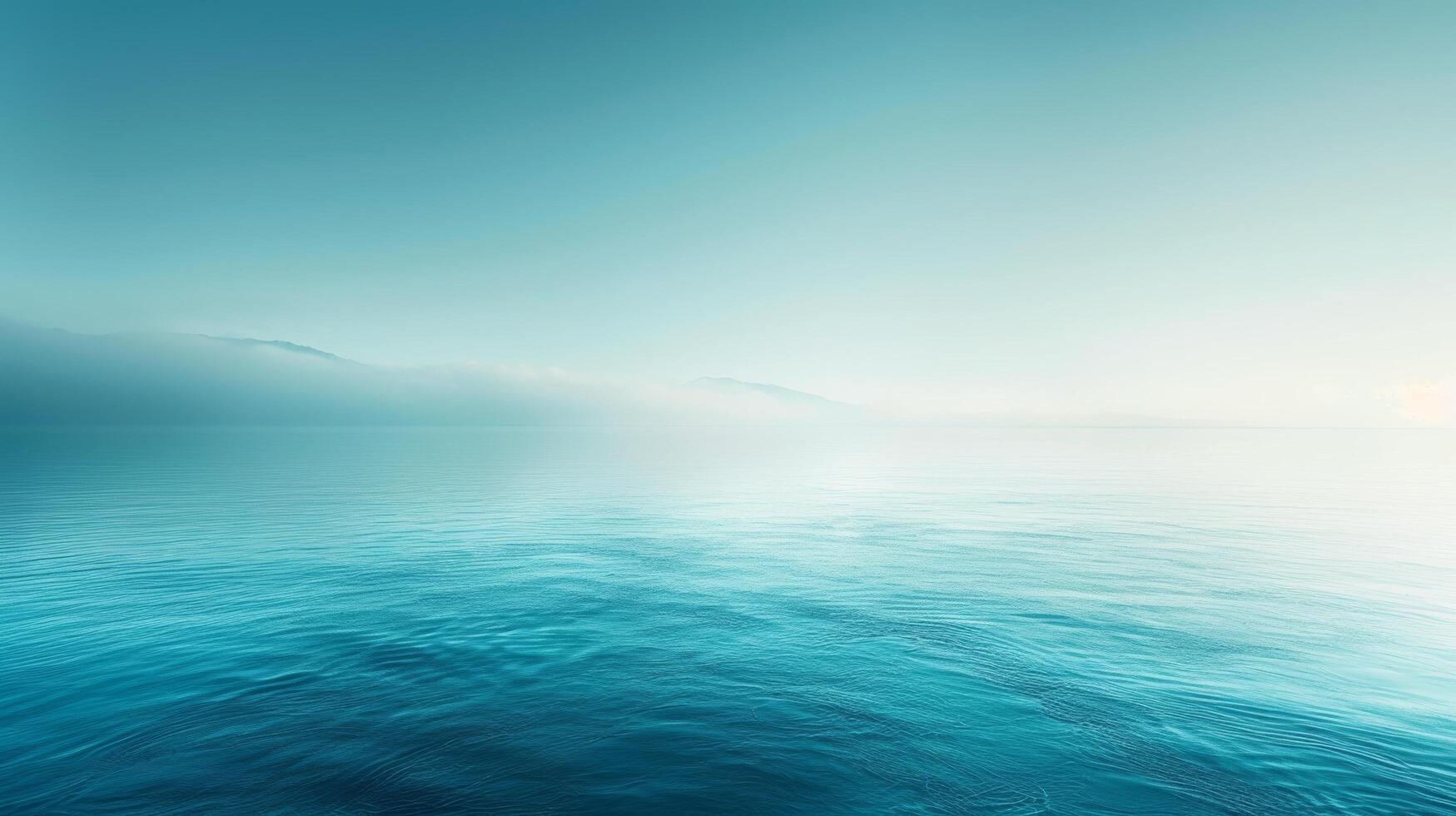 AI generated Gradient shades of blue and teal, reminiscent of calming spa treatments photo