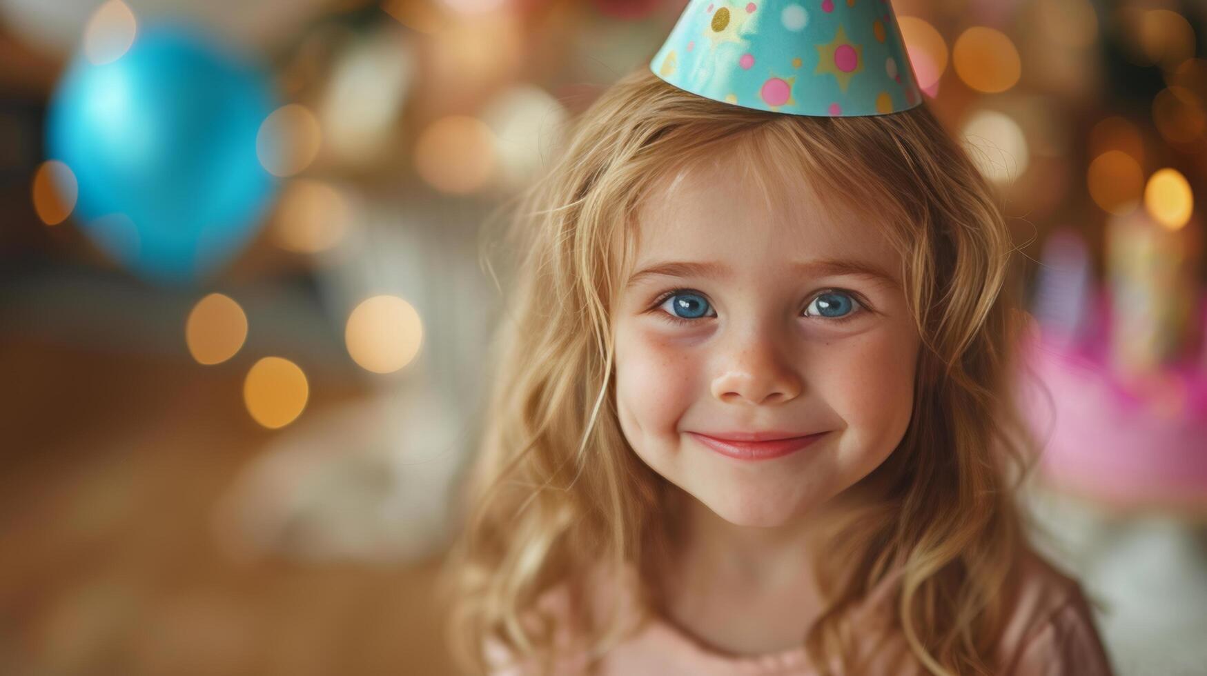 ai generado un joven cumpleaños del celebrante radiante sonrisa ilumina el alegría de su especial día foto