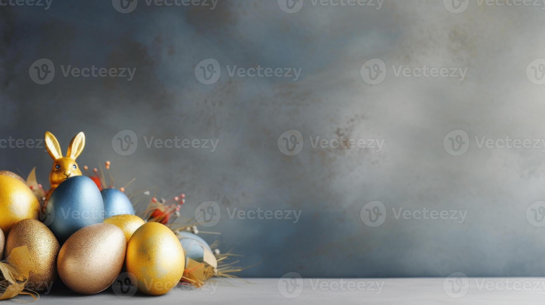 Colorful Eggs Painting photo