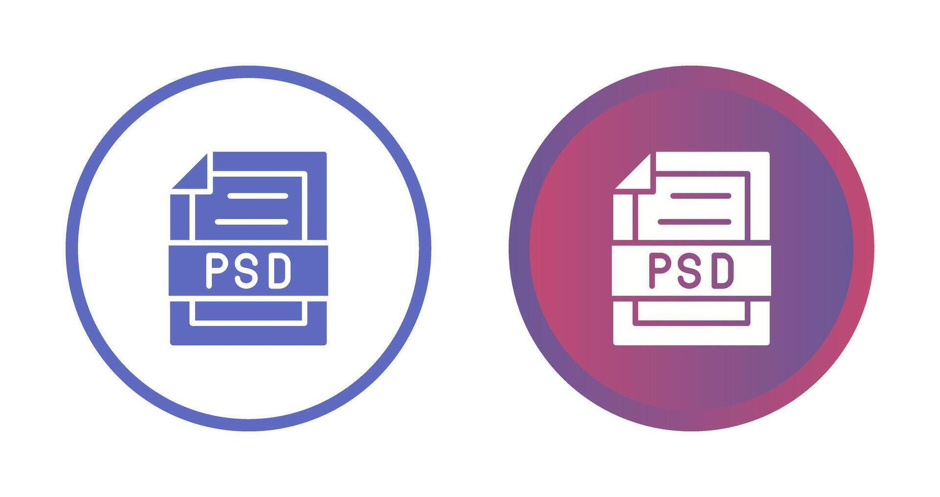 psd archivo vector icono