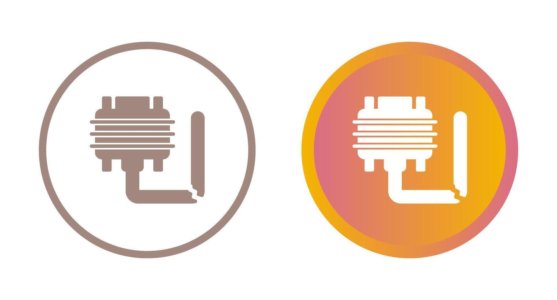 Broken Cable Vector Icon