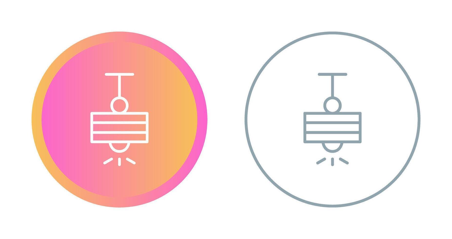 Ceiling Lamp Vector Icon