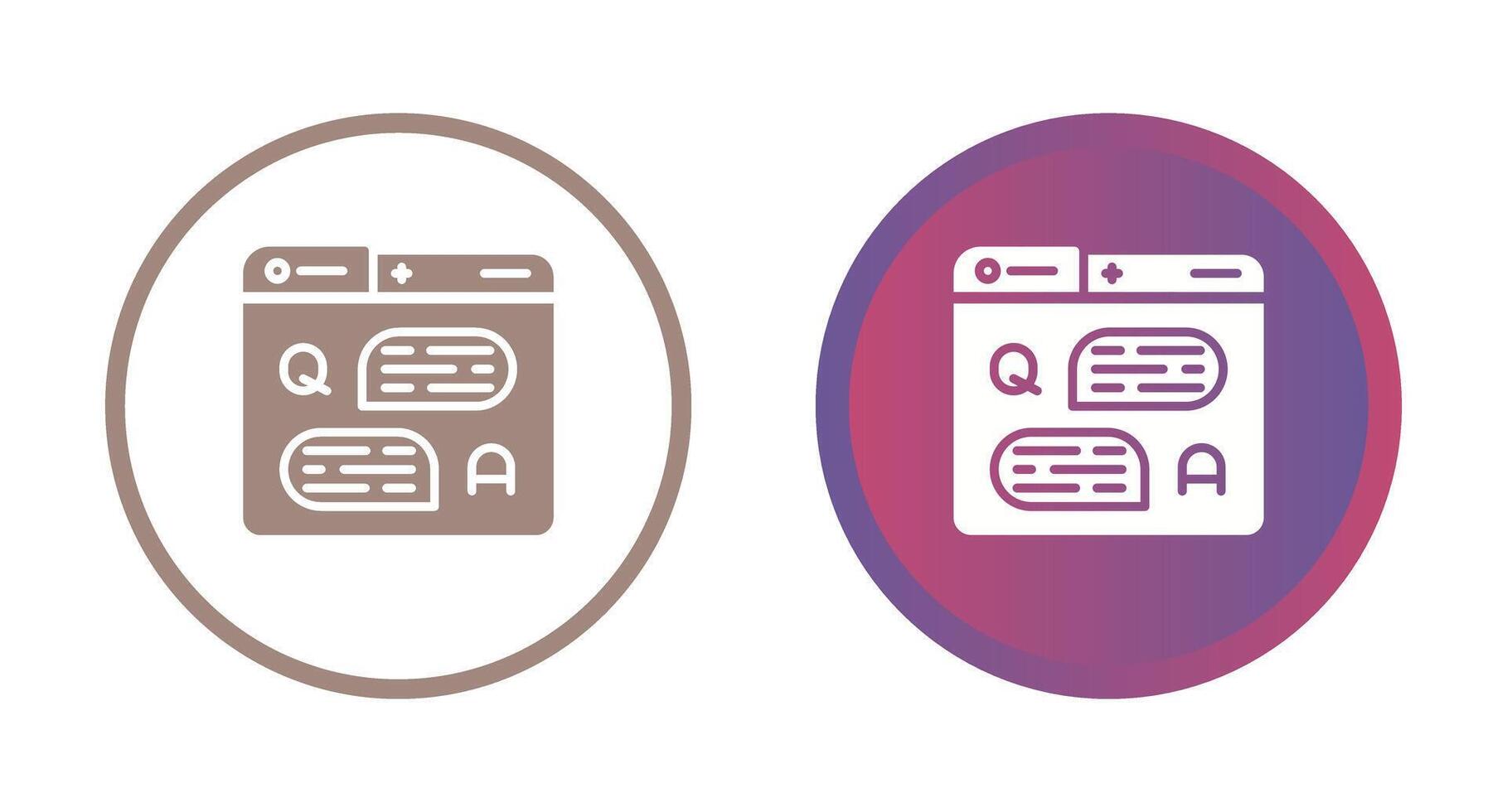 Forum Vector Icon