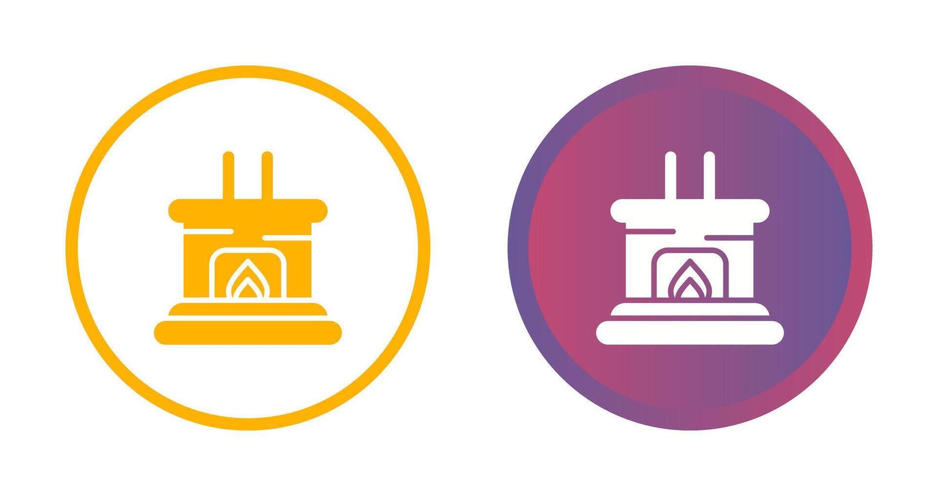 Furnace Vector Icon