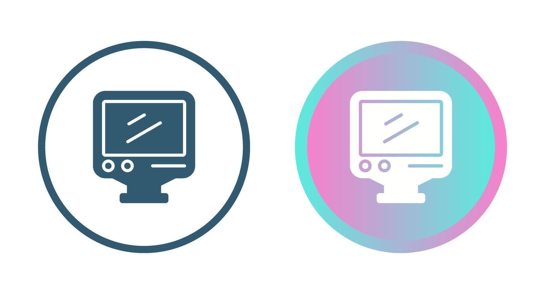 Desktop Vector Icon