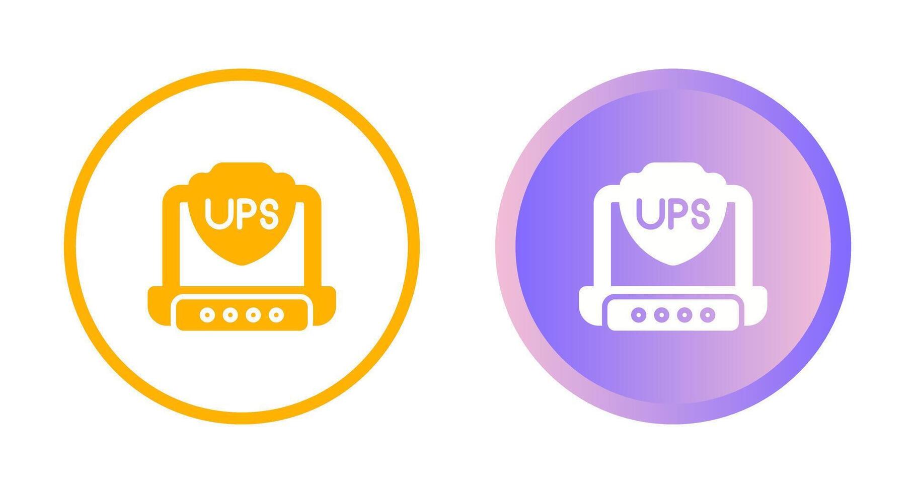 UPS Vector Icon