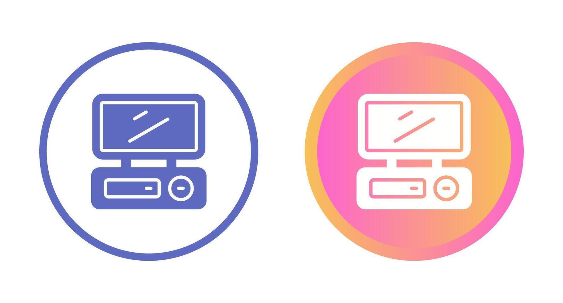 Desktop Vector Icon