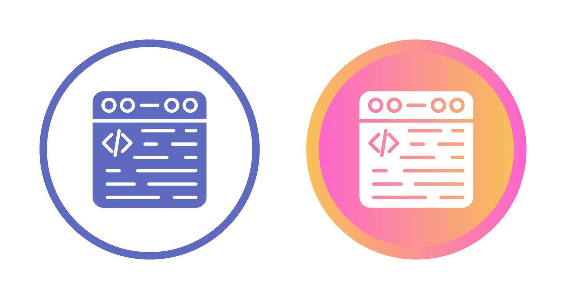 Browser Vector Icon