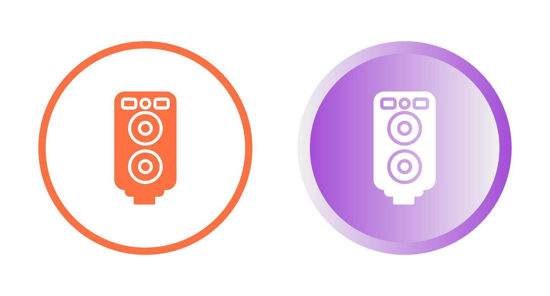 Sound System Vector Icon