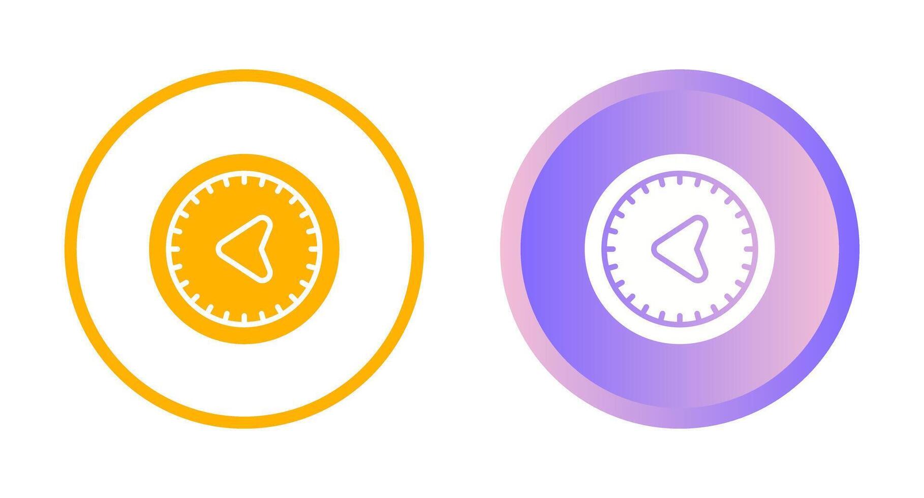 West Vector Icon