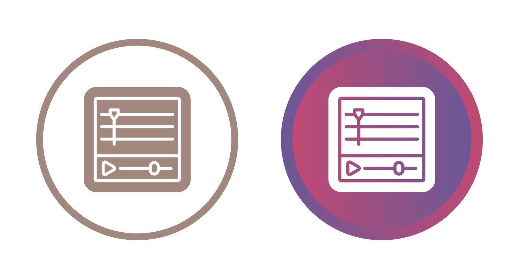 Timeline Vector Icon