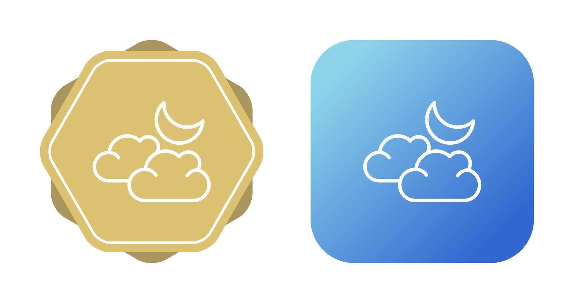 icono de vector de nube