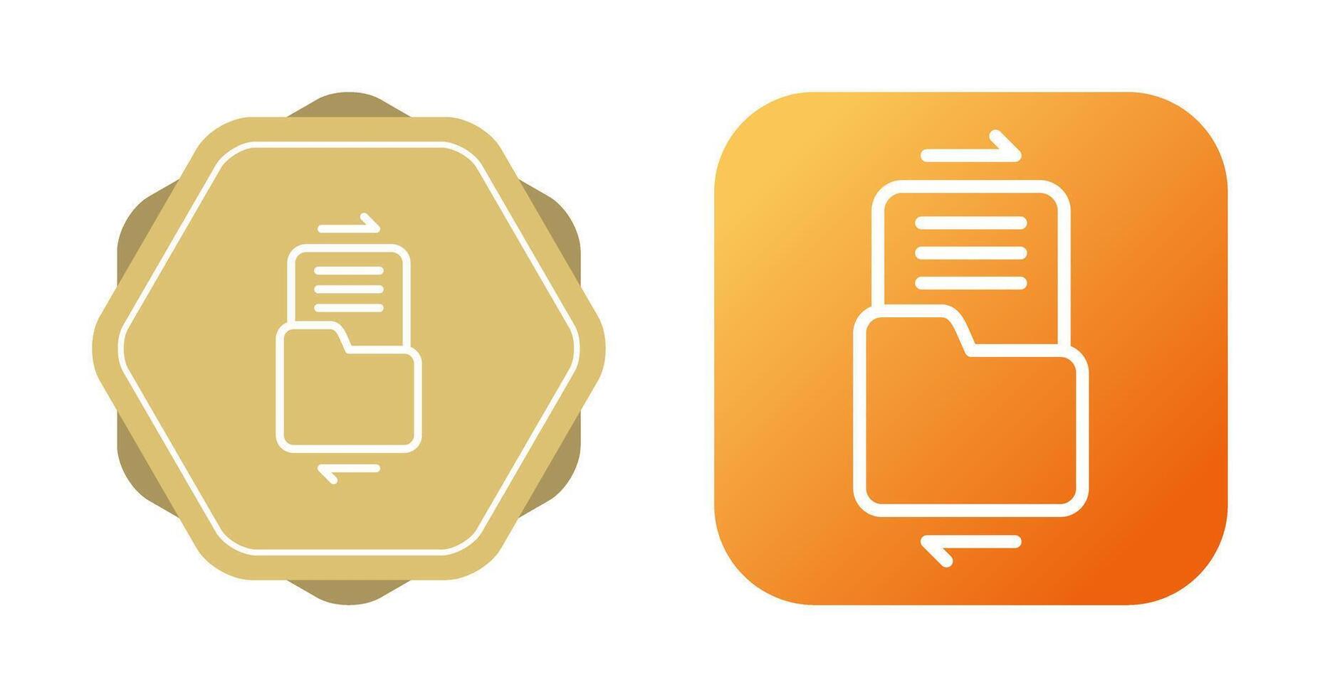 File Sharing Vector Icon