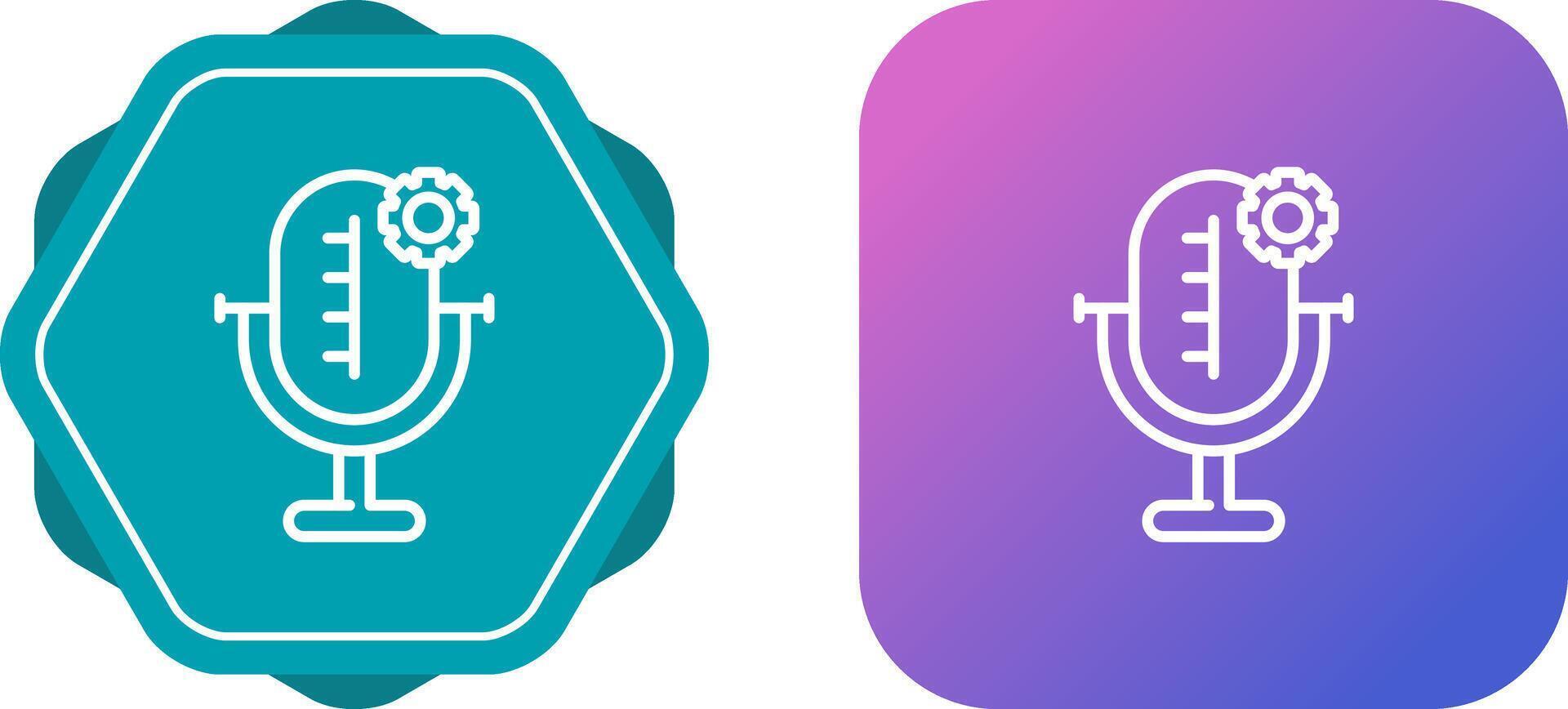 Microphone Vector Icon