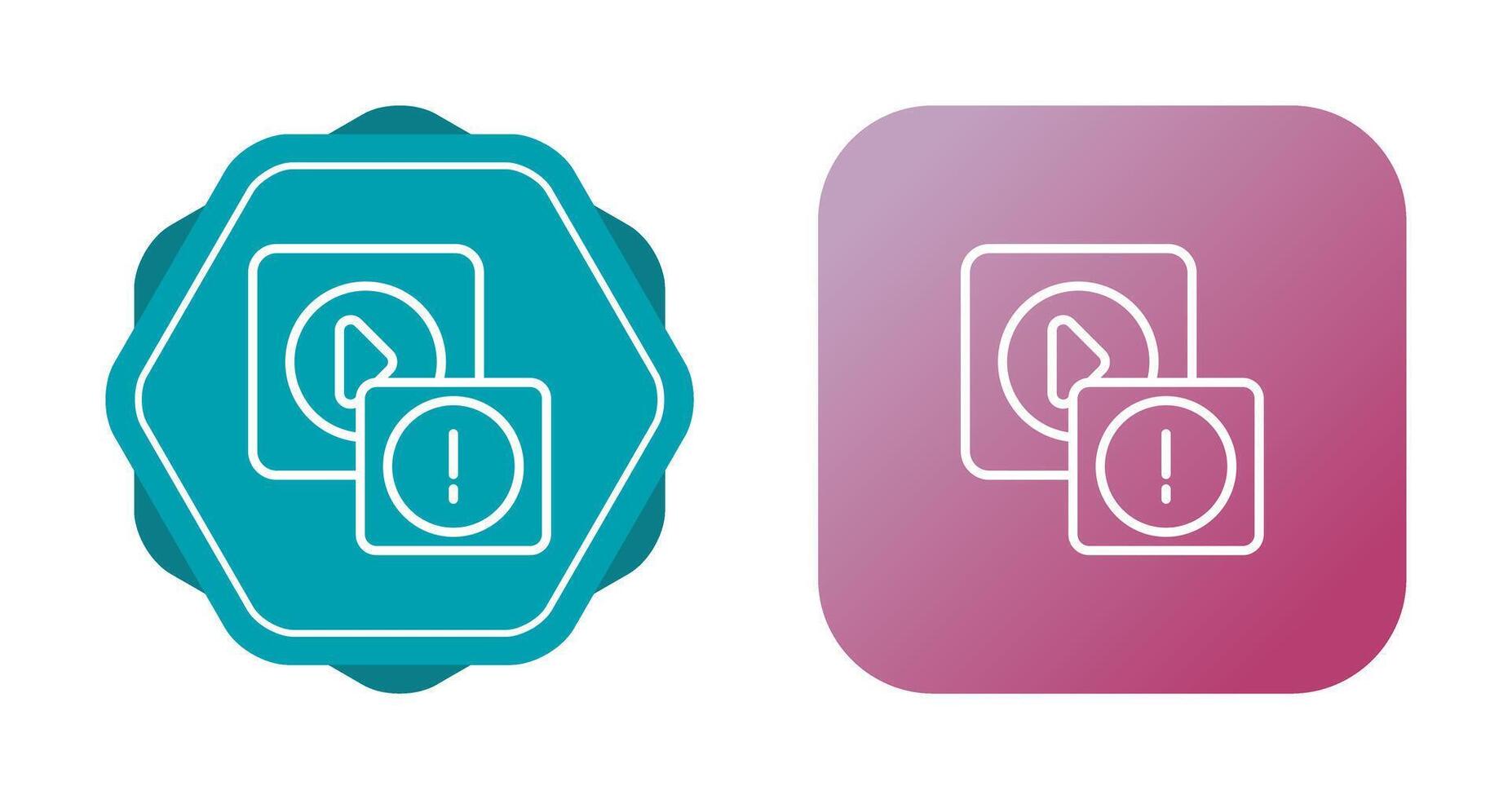 Error Vector Icon