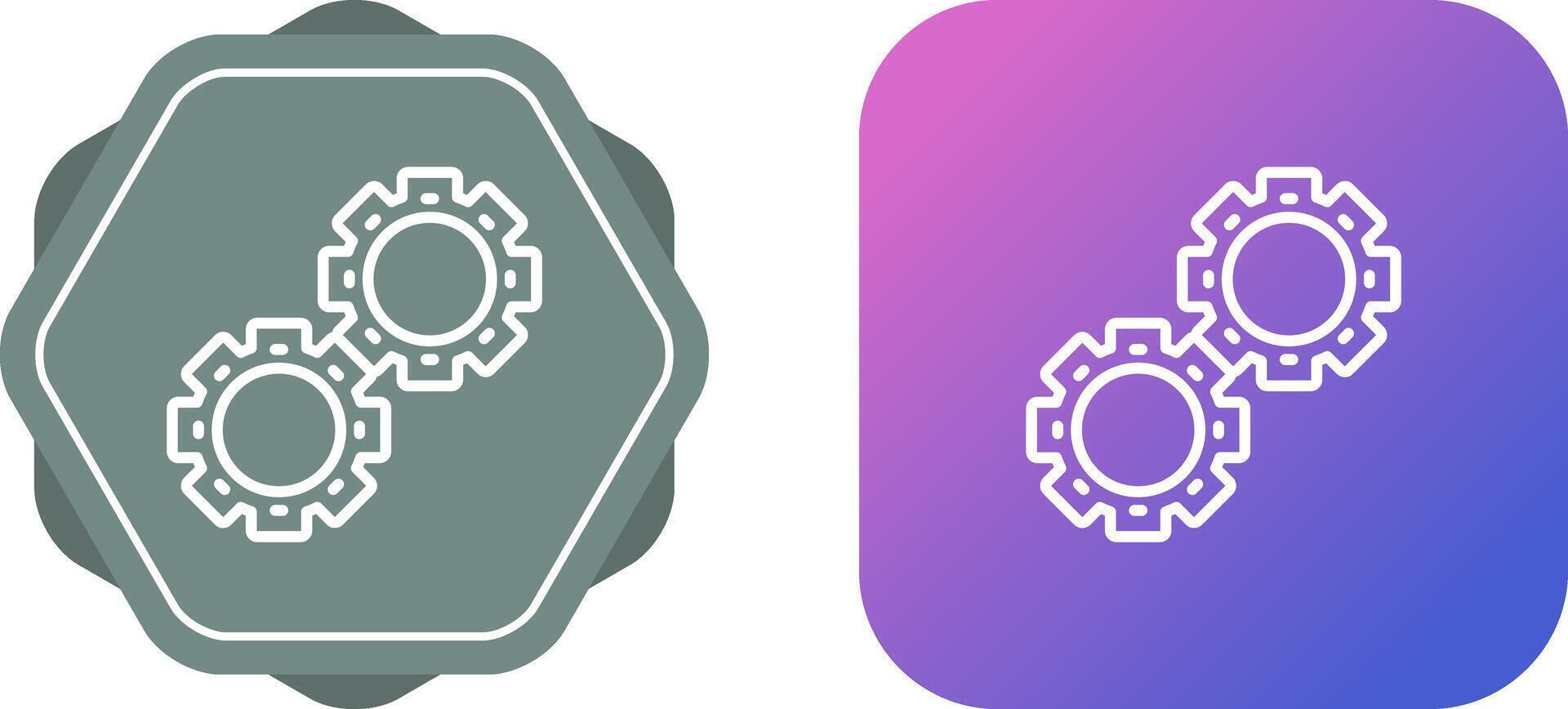 Gears Vector Icon