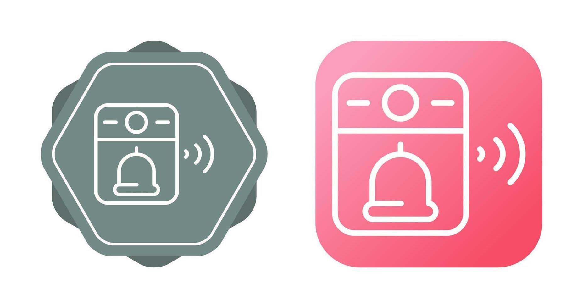 Video Doorbell Vector Icon