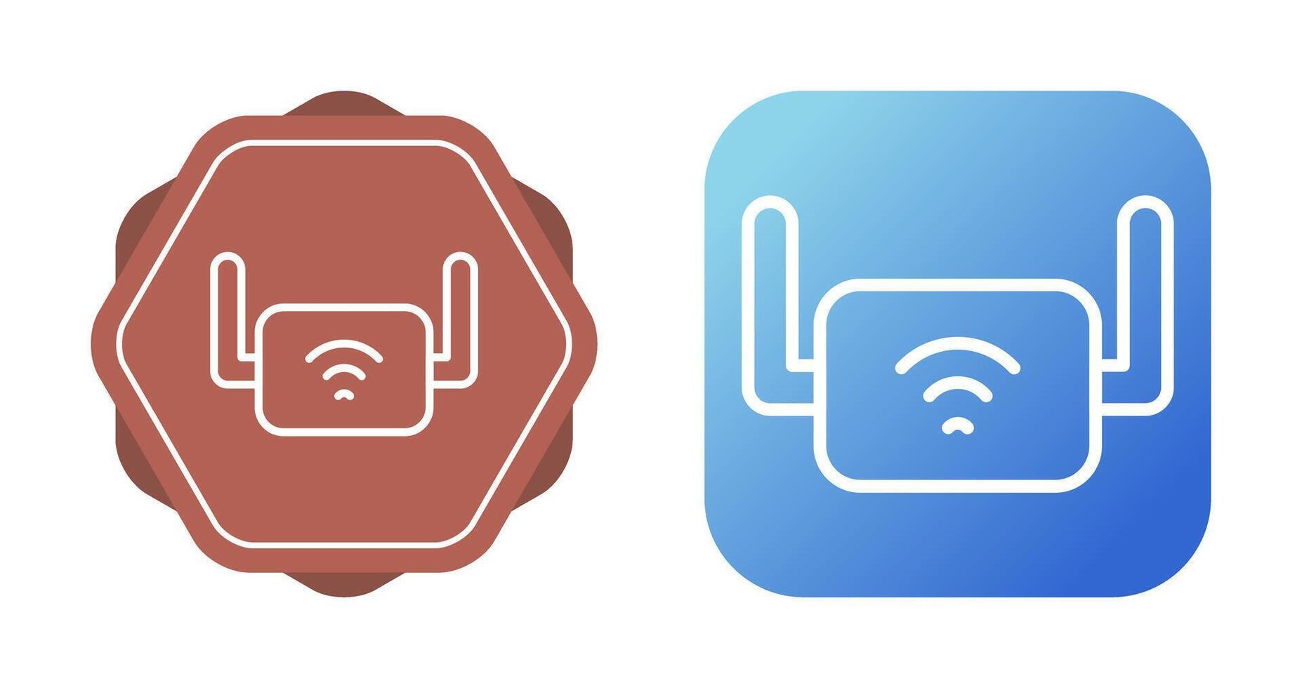 Wi-Fi Range Extender Vector Icon