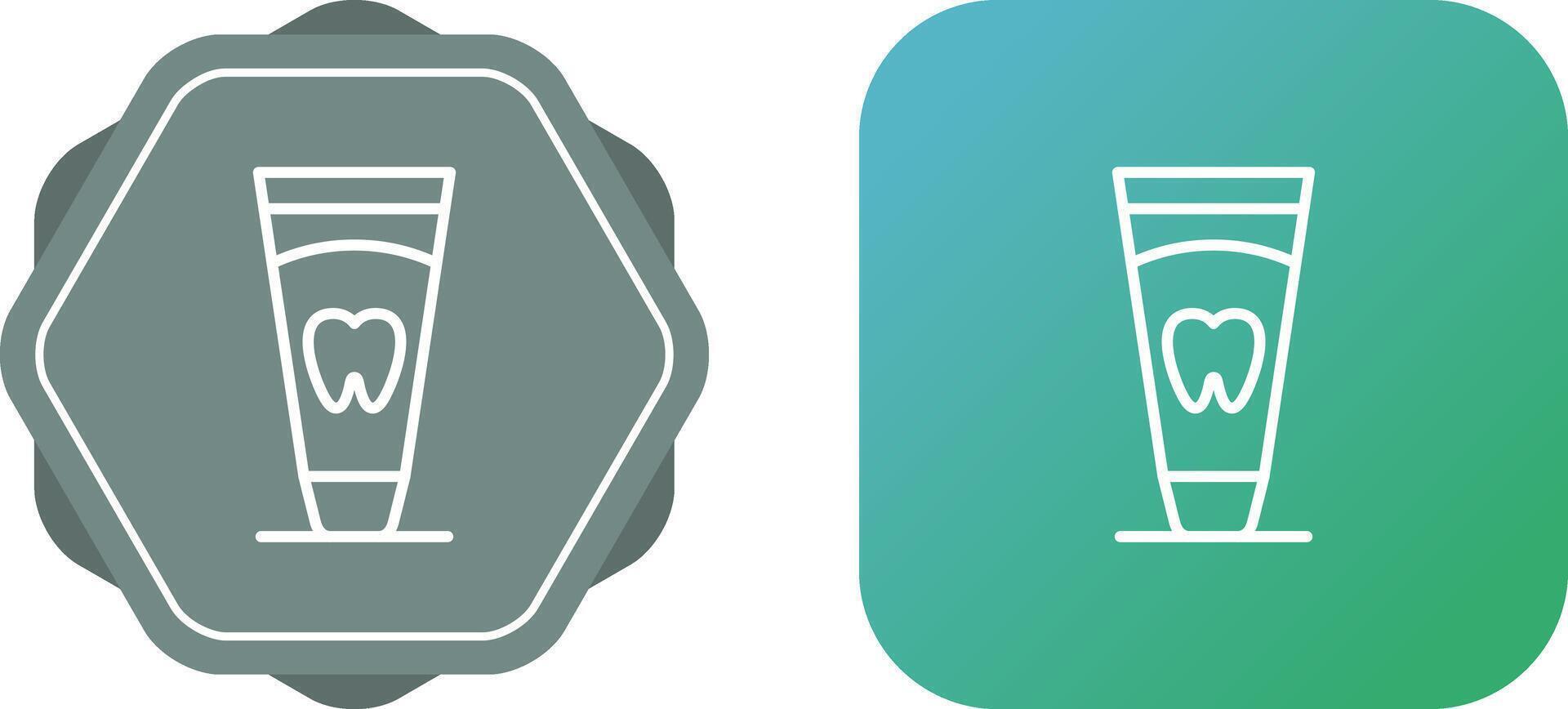 Toothpaste Vector Icon