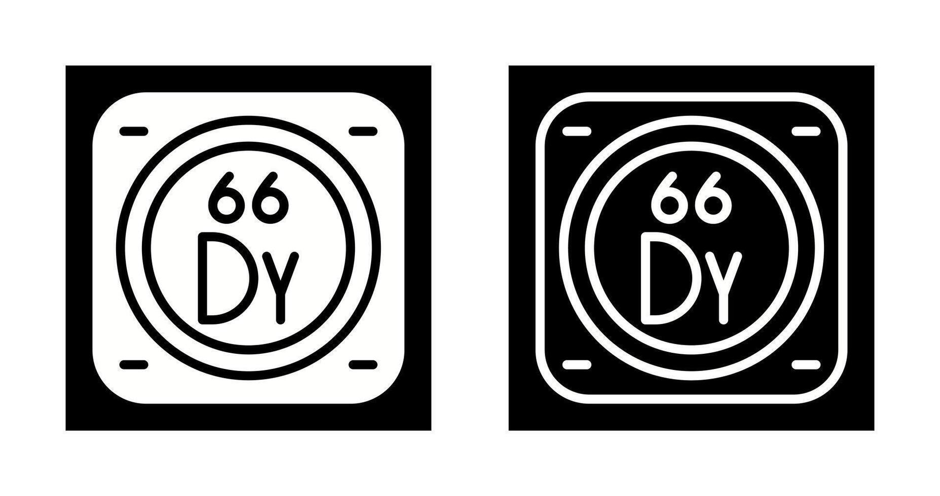 Chemical Element Vector Icon