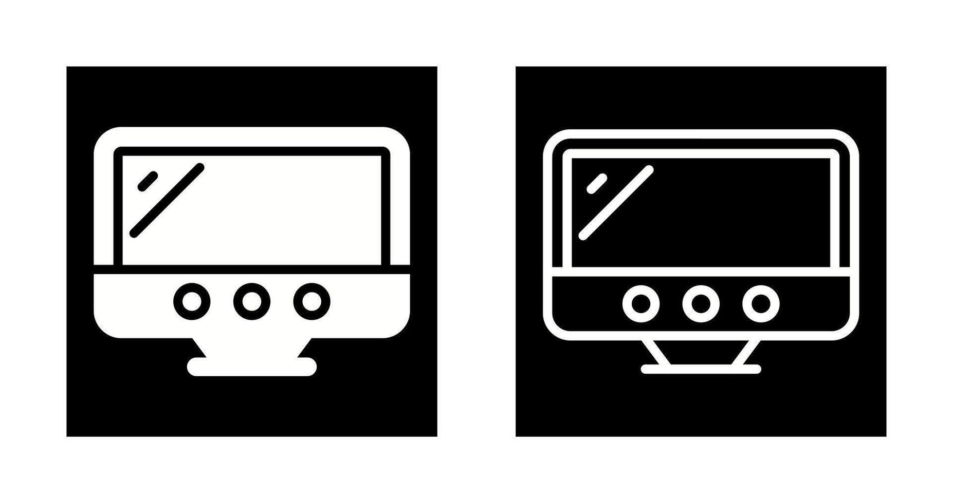 Desktop Vector Icon