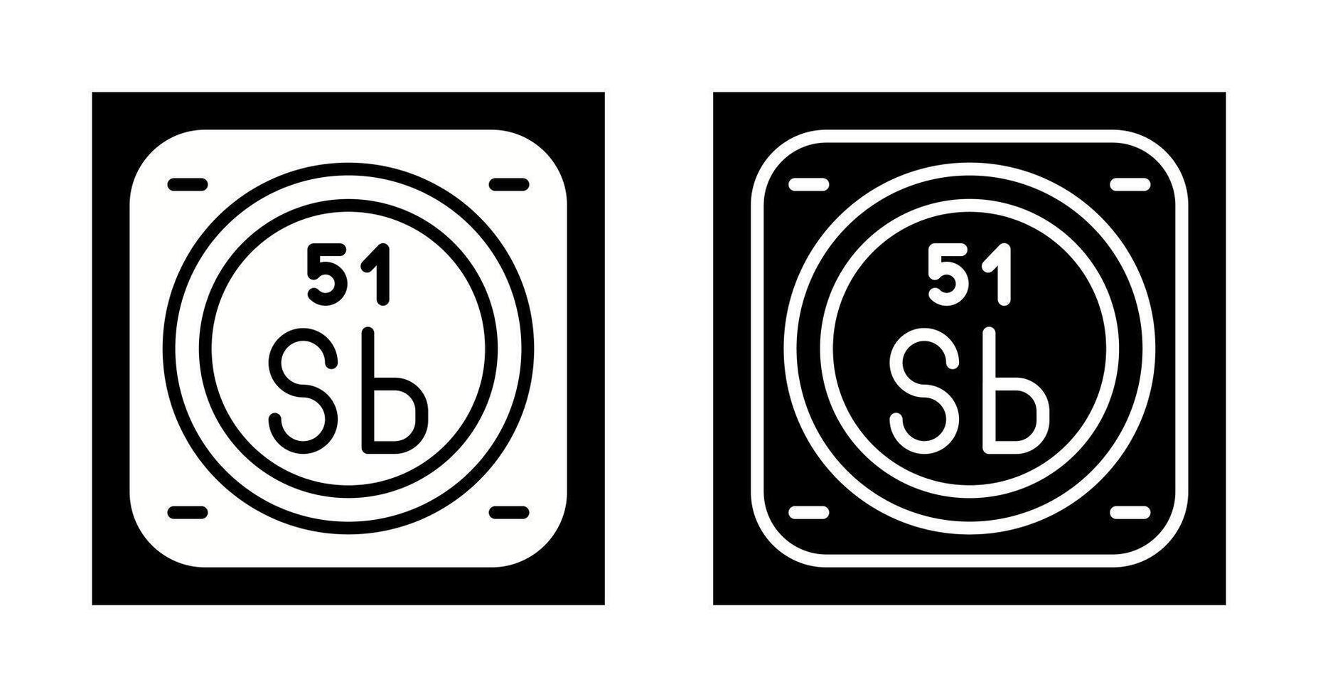 Antimony Vector Icon