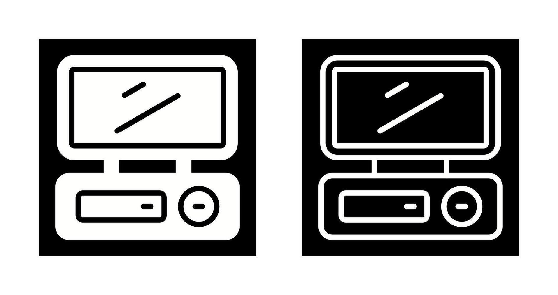 Desktop Vector Icon