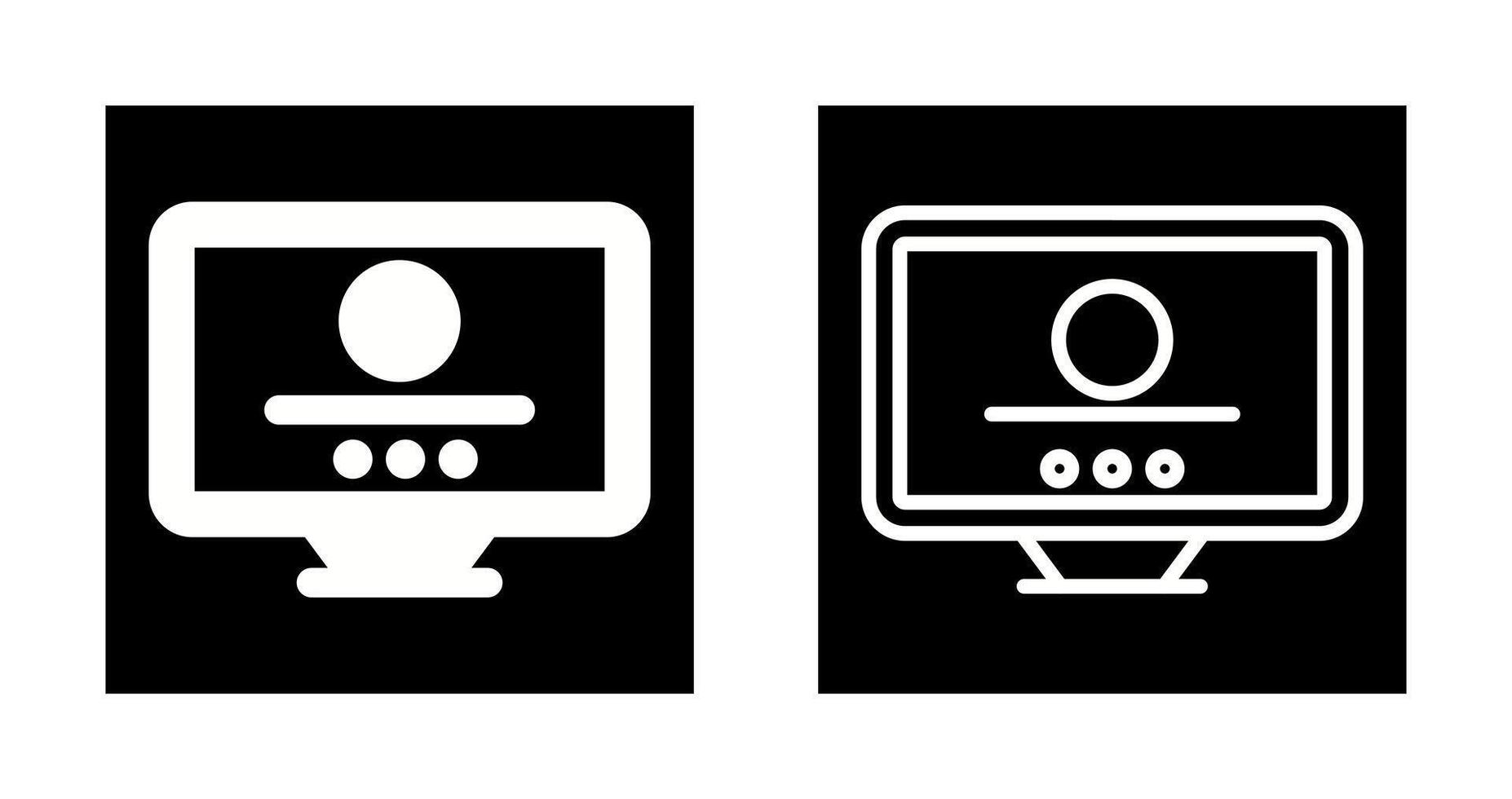 Desktop Vector Icon