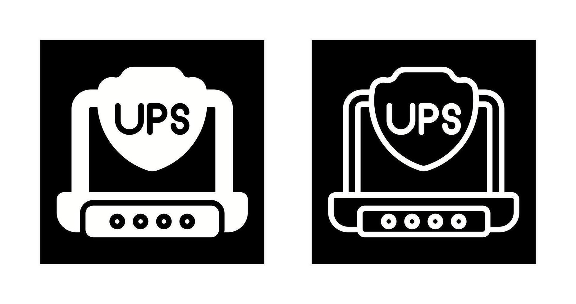 UPS Vector Icon