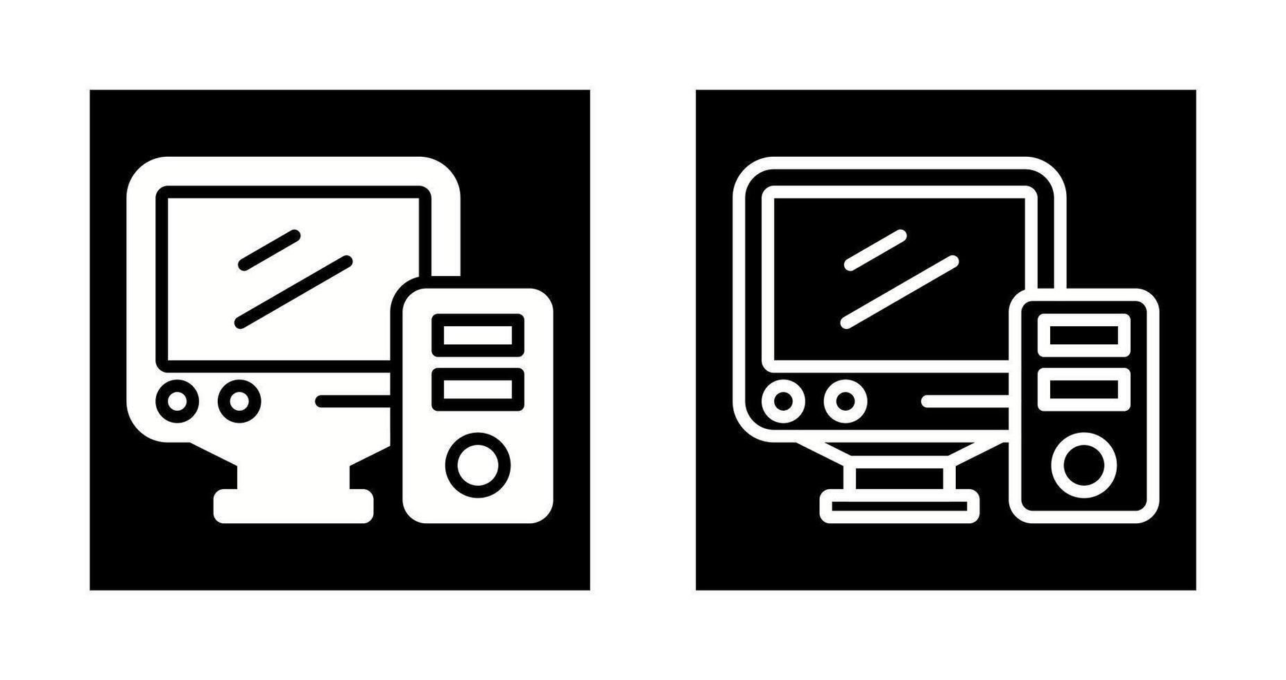 Desktop Vector Icon