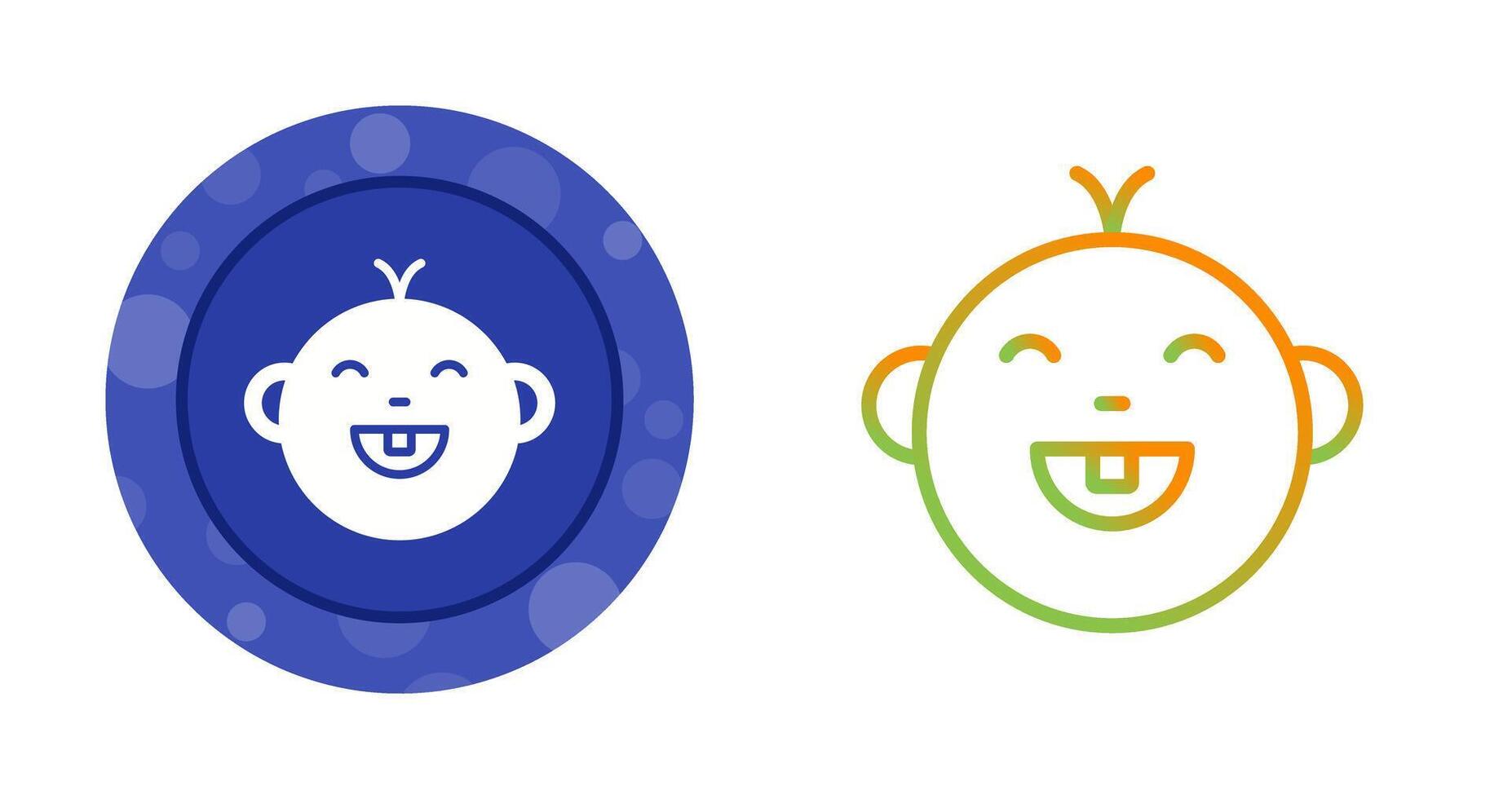 Baby Teeth Vector Icon