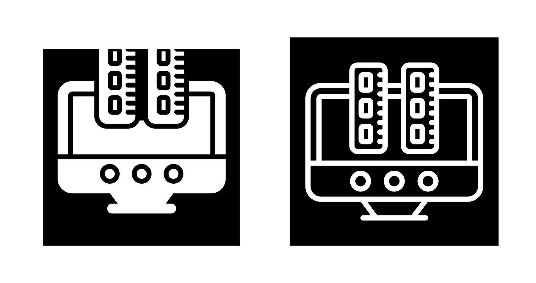 icono de vector de escritorio