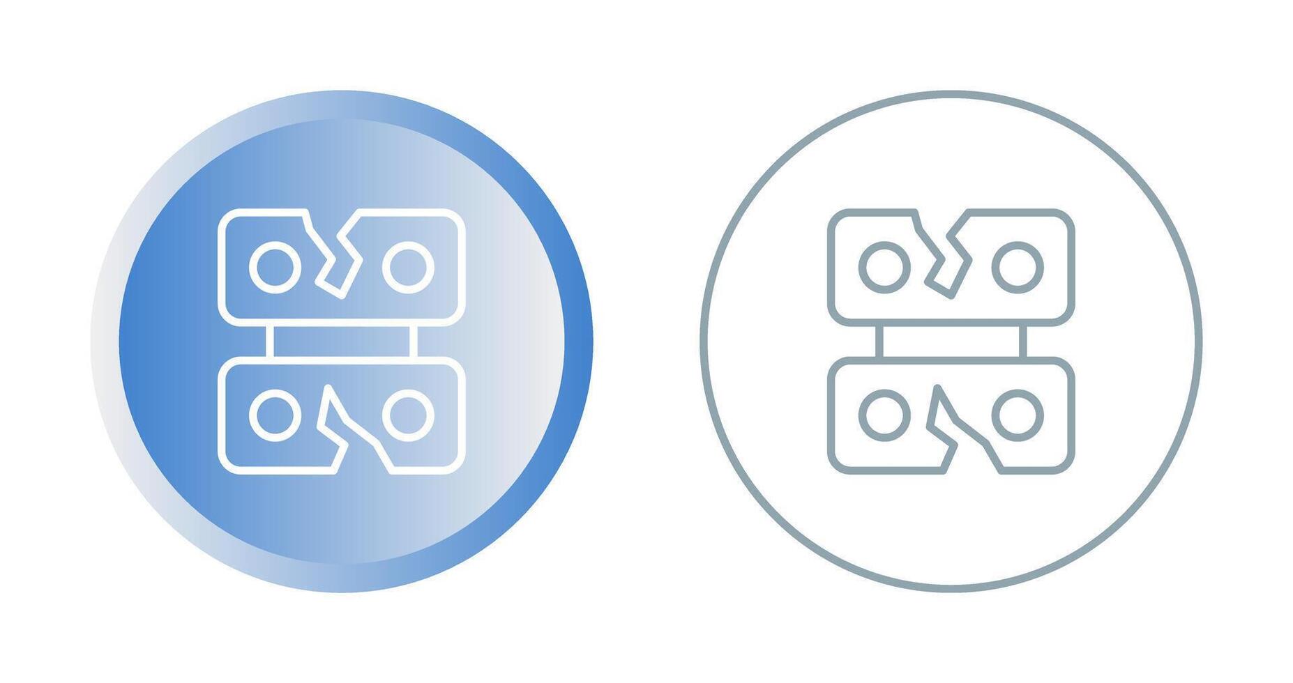 datos incumplimiento vector icono